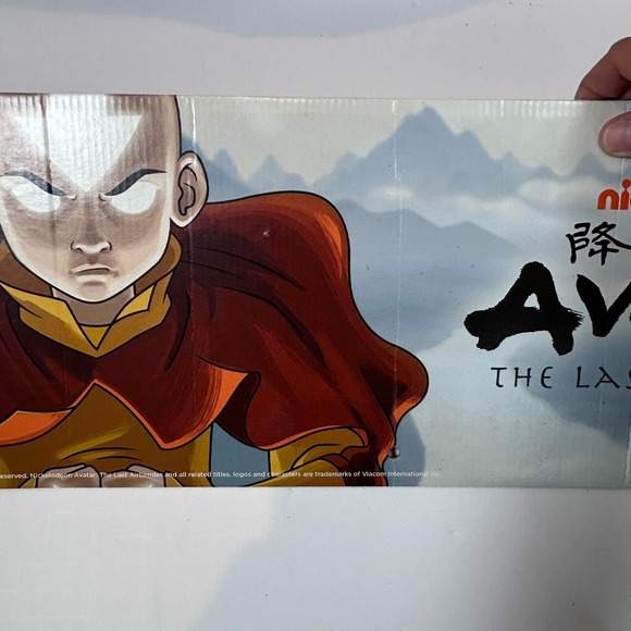 2021 Avatar The Last Airbender Nickelodeon Viacom Promotional Sign 24" x 8" Rare - Picture 3 of 6